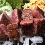 ステーキ鉄板居酒屋 鍛冶屋 - ヒウチステーキ