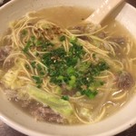 やるき屋 - テールラーメン