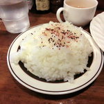 アンカーヒア - ふりかけ後のご飯