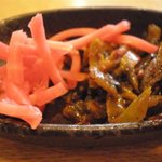 麺屋　兆良 - 高菜＆紅生姜