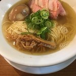 荒町商店中華そば ふじやま - 肉増し白ふじそば1030えん 味玉(クーポン)
