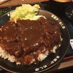 本家かつめし亭 - 此方は大盛り￥１，１００。御飯の量が２倍です！