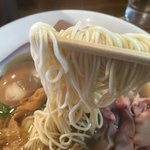 荒町商店中華そば ふじやま - 細麺