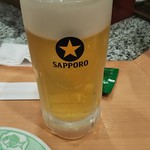 ひょうたんの回転寿司 - 生ビール 530円 (税別)♪