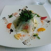 レストラン ブリーズヴェール - オマール海老と聖護院大根のサラダ