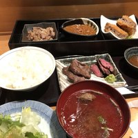 赤坂 金舌 - 上遅得定食1500円