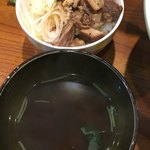 まぜまぜ ムタヒロ 3号店 - スープ チャーシュー丼(*´ω`*)