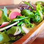 サチ カフェ - 花畑サラダ。自家製ジンジャーエールもついてました＾＾