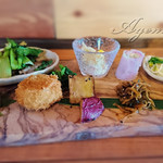 サチ カフェ - メインのプレート