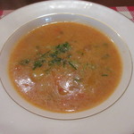 ビストロ アオキ - 野菜のトマトチャウダー（各ランチに共通）