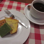 ビストロ アオキ - デザートとコーヒー（各ランチにセット）