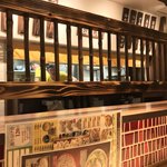 味奈登庵 - カウンター席より調理場を眺める