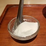 香家 - サービスのミニ杏仁豆腐