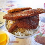 敦賀ヨーロッパ軒 - もうバカバカしい程のはみ出し方