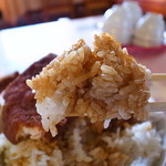 敦賀ヨーロッパ軒 - ウスターの滲み具合もバッチリ