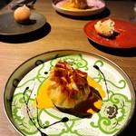 ビズ - 青森県産マダラとつぶ貝のブランダード パートフィロ包み