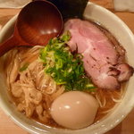 中華蕎麦 蘭鋳 - 特製そば（全部のせ）大盛り 5/30/'11