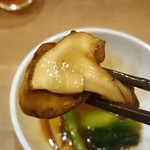 自然派中華 クイジン - フカヒレと松茸 姿煮　松茸リフト