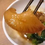 自然派中華 クイジン - フカヒレと松茸 姿煮　フカヒレリフト