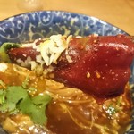 自然派中華 クイジン - 酸辣湯麺　赤唐辛子リフト