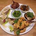 自然派中華 クイジン - 前菜の盛合せ