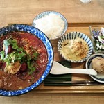 自然派中華 クイジン - 牡蠣､大黒正宗の酒粕と岩津葱の麻辣麺セット