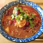 自然派中華 クイジン - 牡蠣､大黒正宗の酒粕と岩津葱の麻辣麺