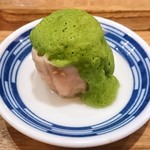 自然派中華 クイジン - 共通 手作り点心　菊芋の春菊スフレ焼売