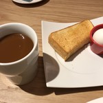 むさしの森珈琲 - モーニングサービス＝４３２円