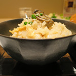 フィッシュ＆オイスターバー - 牡蠣の炊き込みご飯