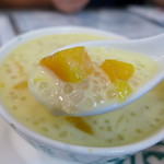 地茂館甜品 - マンゴー、タピオカ粒、ココナツミルク！