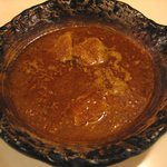 カレーとお酒　蛙 - グツグツ煮えたぎる石焼風チキンインドカレー