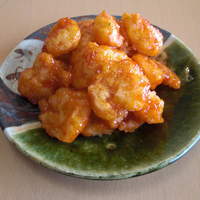 中国料理 桃李 - 海老チリ。