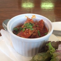 トラットリア ブラチェリア アゴスティーノ!! - トリッパと牛すじのトマト煮込み ミント風味