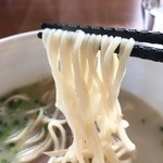【2018年01月】鶏白湯塩、麺アップ。