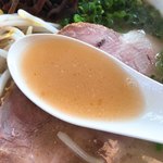 麺屋 菜々兵衛 - 【2018年01月】濃厚とんこつ塩、スープアップ。