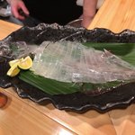 墨や - 透明感はんぱないヤリイカ♪