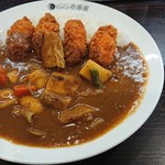 CoCo壱番屋 - 野菜は小ぶりですが、美味しい！