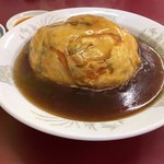 まんぷく亭 - 小でもボリュームある天津飯