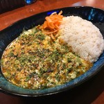 白龍舘 - チキンカレー 焦がしチーズトッピング