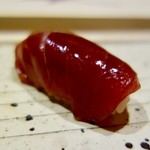 ［2018/01］寿司② 大間産まぐろ赤身の握り 168kgもの