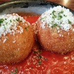 イタリア食堂amico - 新潟栃尾米のアランチーニ