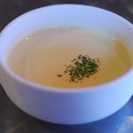 アロアロ - ピザランチのスープ