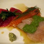 一里 - 和食イタリアンコース　カルパッチョ