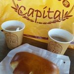 Capital - クリームパンと無料のｺｰﾋｰ