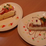 Baby's breath - 2011.5無花果のタルトと苺タルト