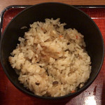 Kineya - きつねうどん定食（かやく御飯） ¥790 のかやく御飯