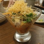 Izakaya Yokoo - 菜の花と根菜のサラダ 