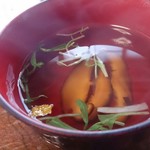 川京 - お吸い物♪柚子の香り