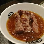 かごの屋 - ステーキソース(和風おろし)につけて